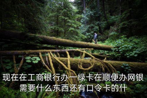 工商銀行綠卡怎么辦理，如何辦理綠卡