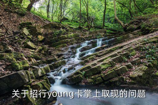 關(guān)于招行young卡掌上取現(xiàn)的問題