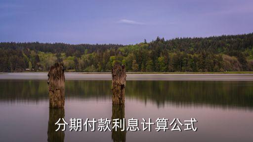 分期貸款的利息怎么算，分期付款利息計(jì)算公式