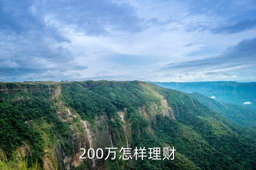 如果有200萬(wàn)怎么理財(cái)，請(qǐng)問(wèn)200萬(wàn)怎么理財(cái)