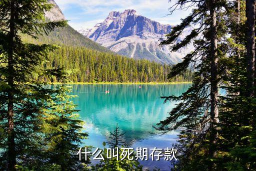 什么叫死期存款