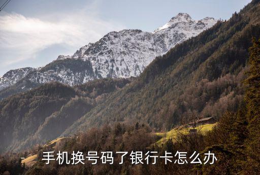 換手機(jī)卡了銀行卡怎么辦，銀行卡手機(jī)號換了怎么辦