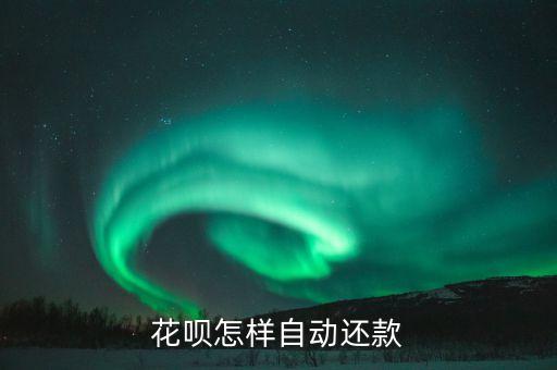 怎么設(shè)置螞蟻花唄自動(dòng)還款，螞蟻花唄怎樣自動(dòng)還款
