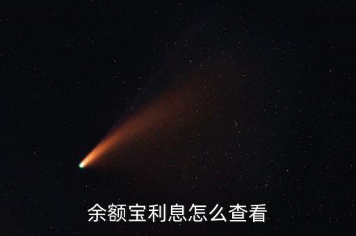 余額寶一年收益怎么查，余額寶怎么看收益