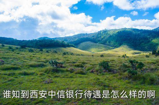中信銀行職工待遇怎么樣，中信銀行待遇知道的進15