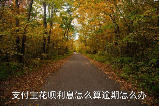 花唄信用卡利息怎么算，支付寶花唄利息怎么算逾期怎么辦