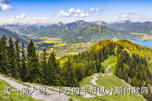 買(mǎi)一部大約二十萬(wàn)的車(chē)可以分期付款嗎