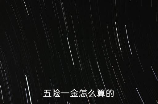 五險(xiǎn)一金要怎么計(jì)算，五險(xiǎn)一金怎么算的