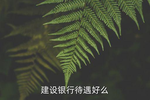 福州建設(shè)銀行員工待遇怎么樣，請(qǐng)問(wèn)福州市建設(shè)銀行支行柜員的待遇如何