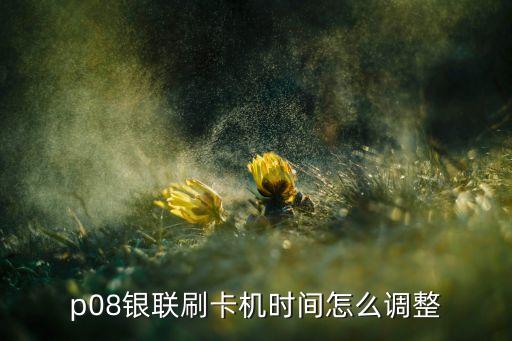 pos機刷卡時間怎么改，怎樣調(diào)POSS機的時間