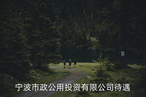 寧波市政公用投資有限公司待遇