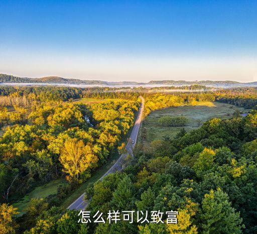 怎么樣才能致富呢，怎樣才能致富