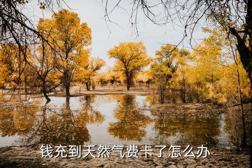 充值燃?xì)夂笤趺?，錢充到天然氣費卡了怎么辦