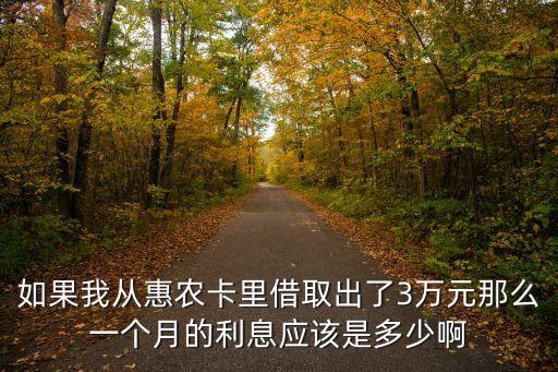 農(nóng)商惠民卡利息怎么算，惠農(nóng)卡怎樣結(jié)算貸款利息啊