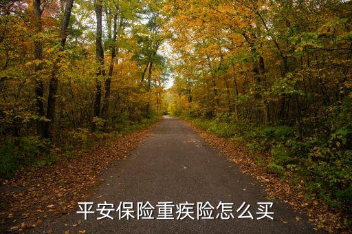 平安重疾十意外怎么買，重疾意外保險怎么買