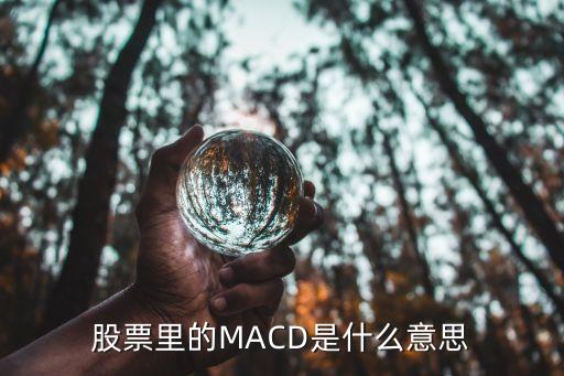 股票里的MACD是什么意思