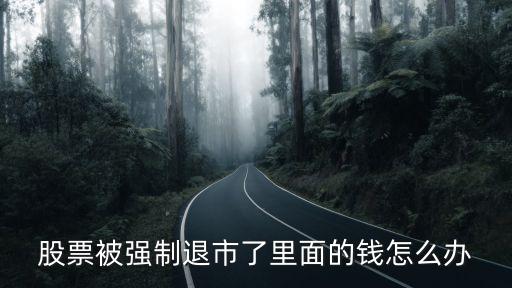 股票被強制退市了里面的錢怎么辦