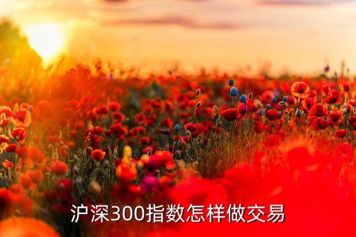滬深300怎么投，如何購買滬深300指數(shù)