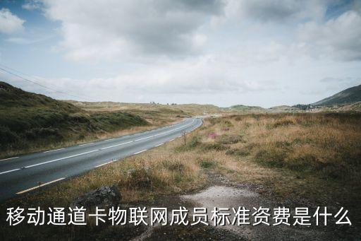 通道業(yè)務(wù)怎么收費標(biāo)準(zhǔn)，移動通道卡物聯(lián)網(wǎng)成員標(biāo)準(zhǔn)資費是什么