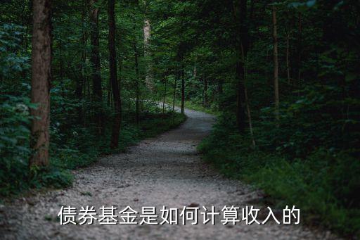 債券基金每日收益怎么算，債券基金的收益如何計算舉例