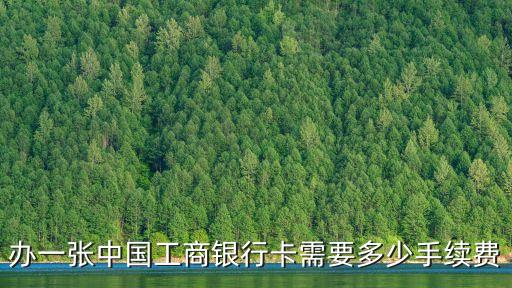 辦一張中國(guó)工商銀行卡需要多少手續(xù)費(fèi)