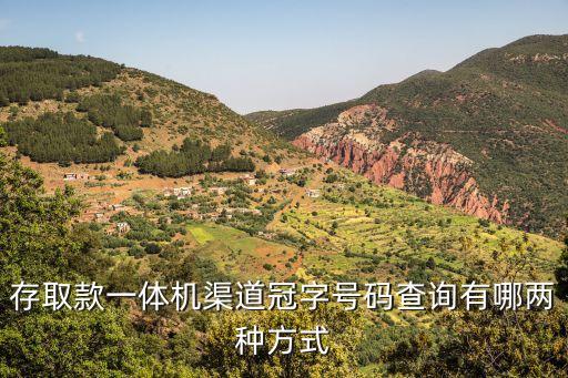 存取款一體機(jī)渠道冠字號(hào)碼查詢(xún)有哪兩種方式