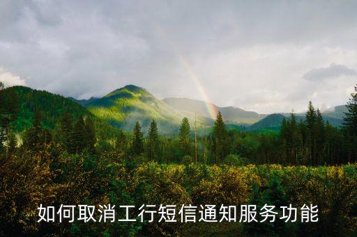 工商銀行提醒業(yè)務(wù)怎么取消，工商銀行的短信通知怎么取消