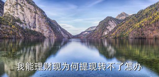 連聯(lián)理財(cái) 提現(xiàn)不了怎么回事，手機(jī)簡(jiǎn)理財(cái)提現(xiàn)不出來(lái)是什么原因