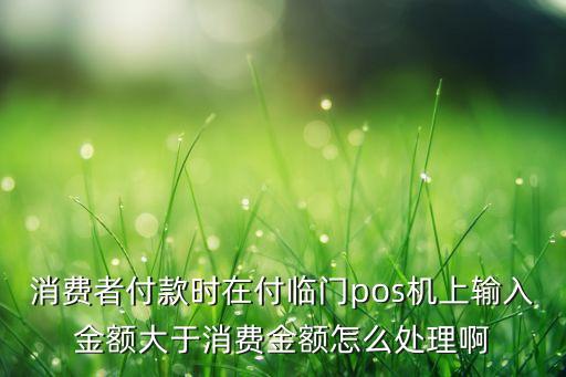 農(nóng)行pos機(jī)輸入金額超限怎么辦，pos機(jī)刷卡顯示金額超限是什么意思  手機(jī)愛問