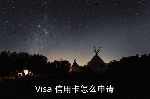 Visa 信用卡怎么申請