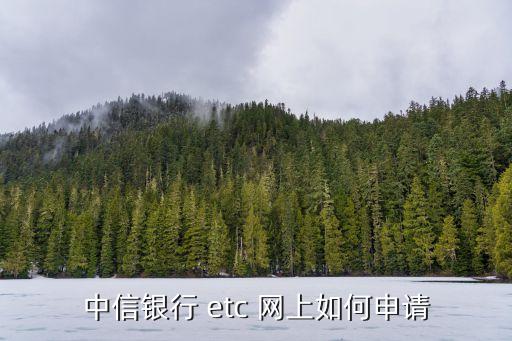 杭州 中信 免費(fèi) etc卡怎么辦理，中信銀行 etc 網(wǎng)上如何申請(qǐng)