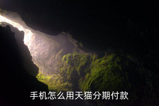 天貓買手機(jī)分期怎么弄，天貓分期付款買手機(jī)具體操做方法謝謝