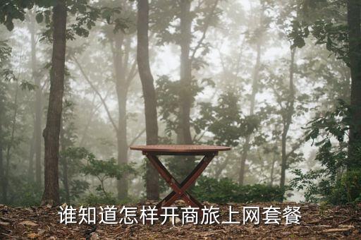 移動(dòng)商旅神卡怎么申請(qǐng)，誰(shuí)知道怎樣開商旅上網(wǎng)套餐