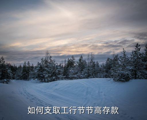 如何支取工行節(jié)節(jié)高存款