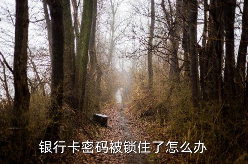 銀行卡輸入密碼錯誤被鎖定怎么辦，銀行卡密碼被鎖住了怎么辦