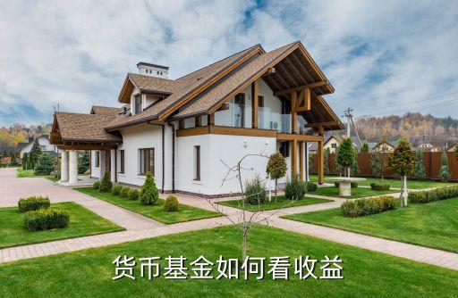 貨幣型基金怎么看收益，貨幣基金如何看收益