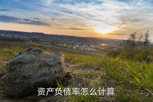 資產(chǎn)負(fù)債比率怎么求，資產(chǎn)負(fù)債率怎樣計算