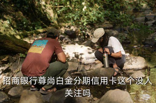 招商銀行尊尚白金分期信用卡這個(gè)沒人關(guān)注嗎