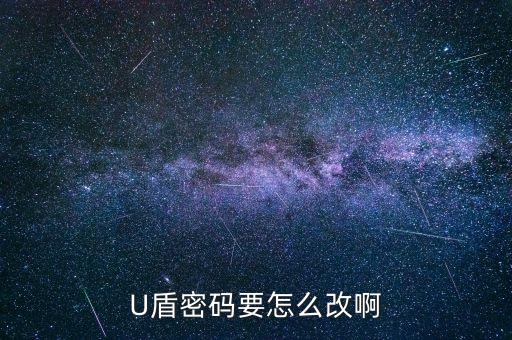 建行企業(yè)u盾默認(rèn)密碼怎么修改，U盾密碼要怎么改啊