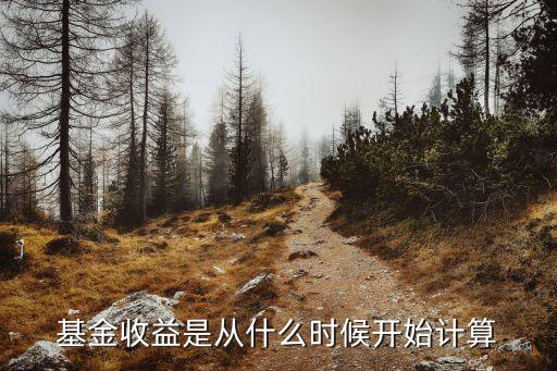 基金的收益時(shí)間怎么算的，基金收益是從什么時(shí)候開始計(jì)算