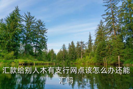 跨行轉(zhuǎn)賬沒有支行怎么轉(zhuǎn)，匯款給別人木有支行網(wǎng)點該怎么辦還能匯嗎