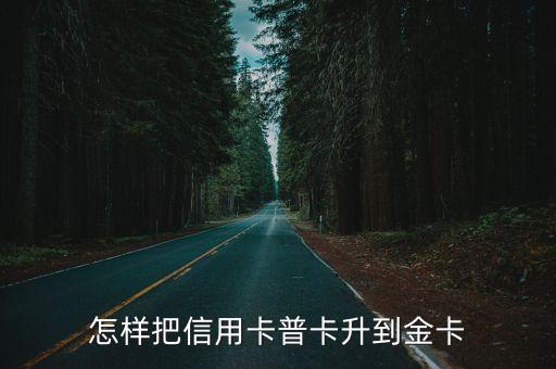 光大普卡怎么升級金卡，怎樣把信用卡普卡升到金卡