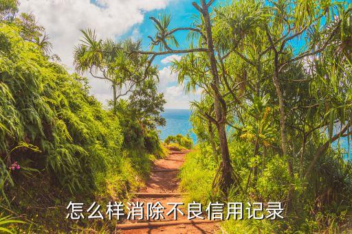 征信信用低怎么消除，如何消除征信的不良記錄
