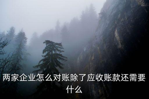 兩個(gè)公司對賬怎么對，如何跟別的公司對賬