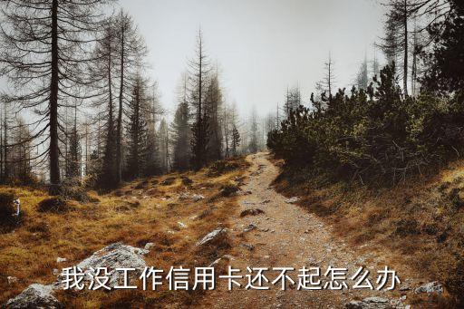 失業(yè)了信用卡暫時還不上怎么辦，由于失業(yè)了信用卡沒錢還該怎么辦