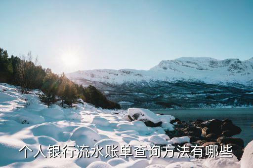 怎么查半年銀行流水賬單，怎樣查銀行卡流水