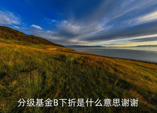 分級基金B(yǎng)下折是什么意思謝謝