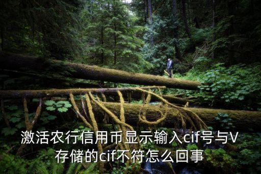 農(nóng)業(yè)信用幣什么不符合，農(nóng)業(yè)信用幣cif號不符什么意思