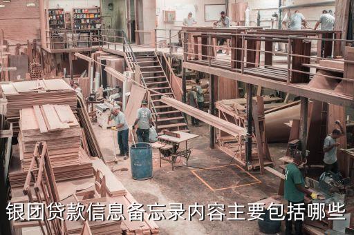 銀團(tuán)貸款信息備忘錄內(nèi)容主要包括哪些