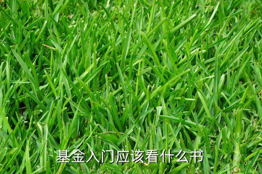 基金入門應(yīng)該看什么書